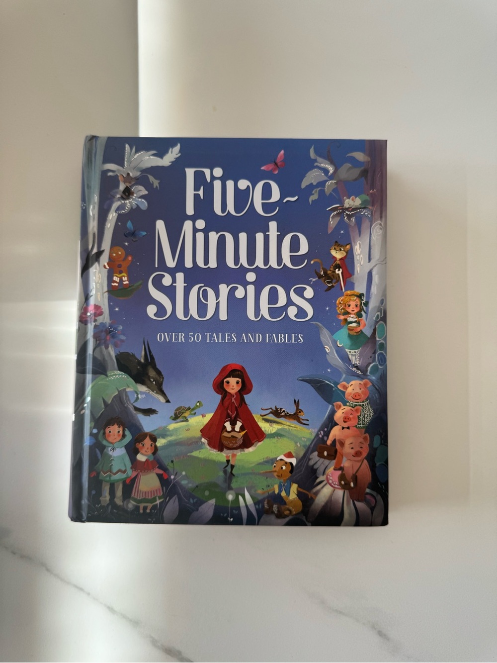 Five-Minute Stories Over 50 Tales & Fables Hardcover Storybook
